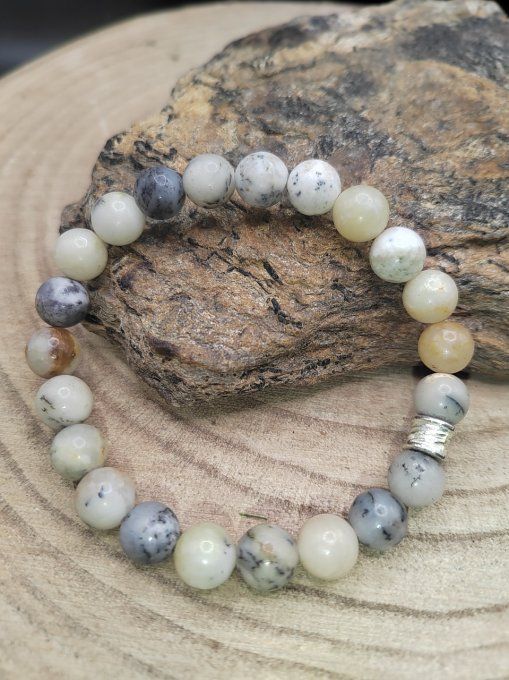 Agate Dendritique / Merlinite- Pierre d’ancrage, d’équilibre émotionnel et d’élévation spirituelle